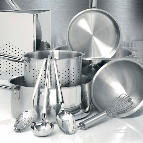 Посуда из нержавеющей стали