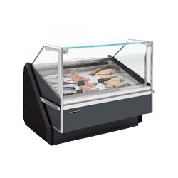 Холодильные витрины для рыбы на льду