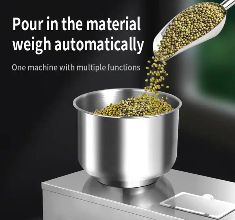 Дозатор весовой для сыпучих продуктов Hualian NPM-100