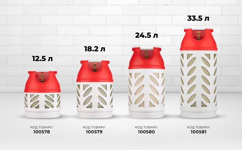 Газовые баллоны Hexagon Ragasco