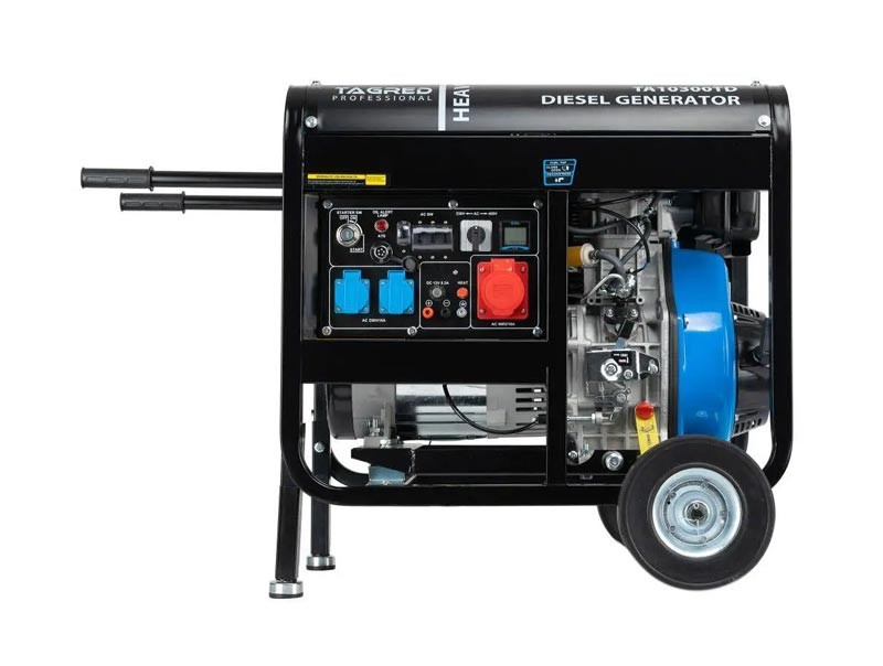 Генератор дизельный TAGRED TA10300TD (7 кВт, 3Ф)