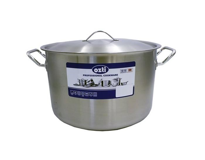 Кастрюля нержавеющая 11 л с крышкой Ozti 0121.03215.21