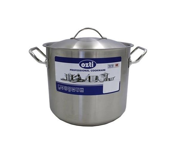 Кастрюля нержавеющая 32 л с крышкой Ozti 0121.04522.21