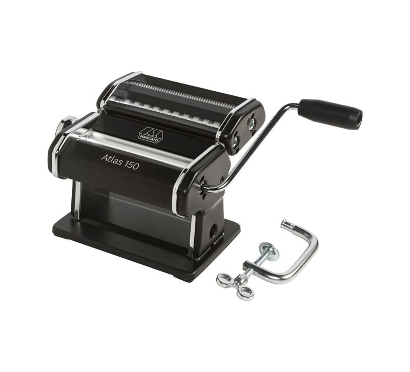 Тестораскатка-лапшерезка Marcato Atlas 150 Black