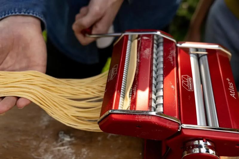 Червона локшинорізка Marcato Atlas 150 Red