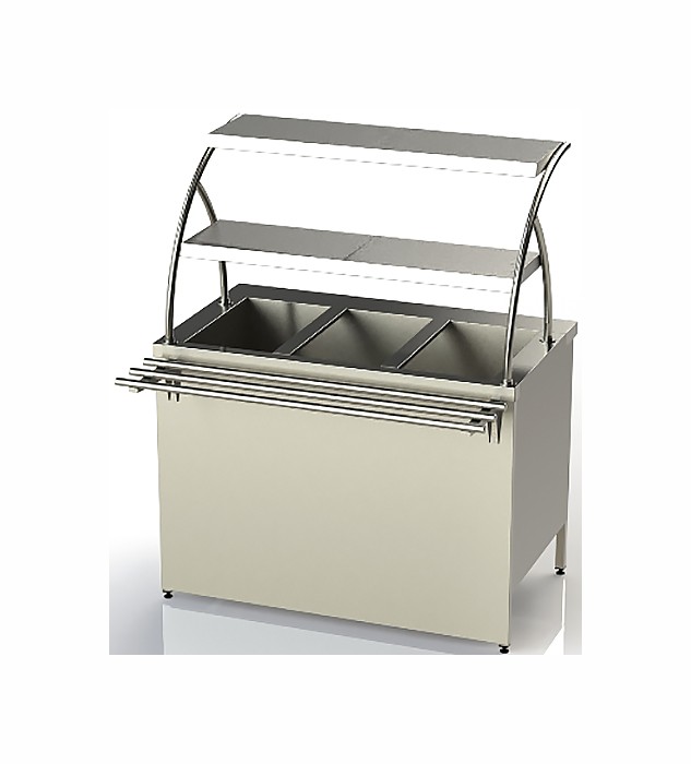 Мармит вторых блюд АРТЕ-Н МСЭ-2-2П 1500