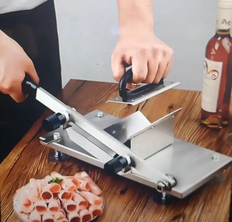 Нож-слайсер для тонкой нарезки мяса Vektor SDQRJ01