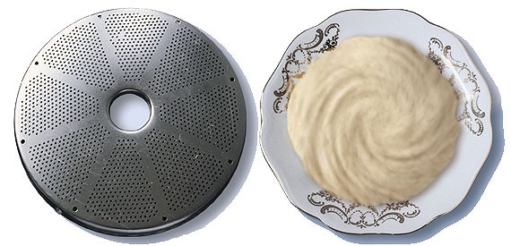 Диск протирочный с отверстиями d 1,5 мм