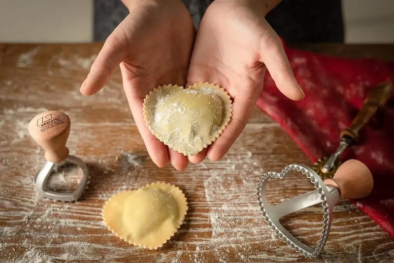 Штамп-вырубка для печенья и равиоли Marcato Ravioli Stamp Heart 50 мм