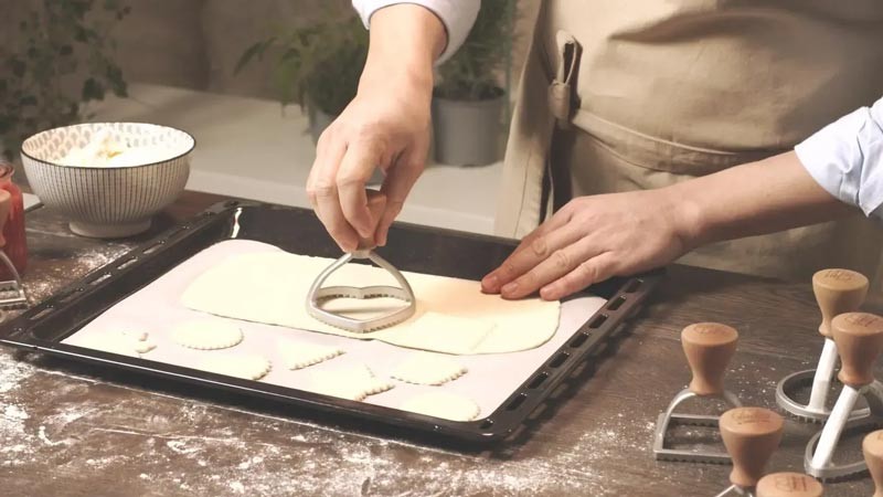 Штамп-вырубка для равиоли "Большое Сердце" Marcato Ravioli Stamp Heart 80 мм