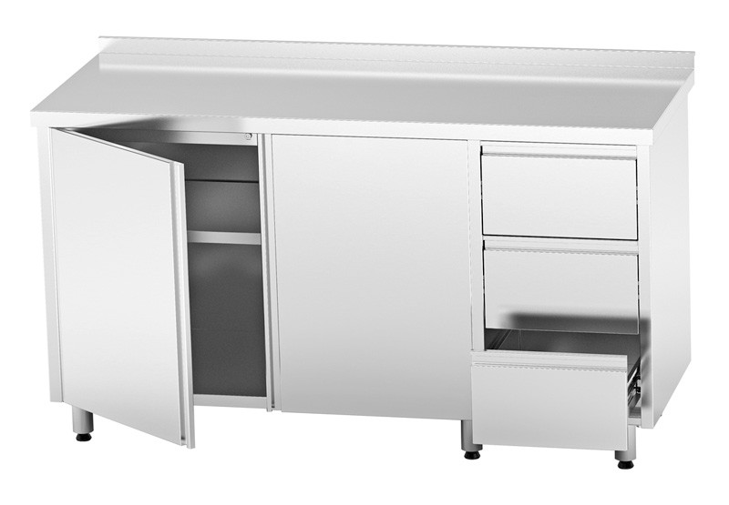 Стол-тумба Орест CSW-2.2-C3DR с дополнительной полкой