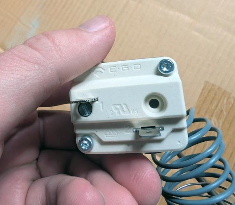 Терморегулятор капиллярный ЕGO 85-455°C (55.19082.805)