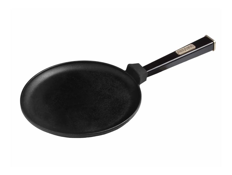 Сковорода чугунная для блинов Optima-Black 240х15 мм Brizoll O2415-P1