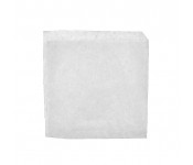Бумажный пакет уголок белый жиростойкий 1808