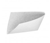 Бумажный пакет уголок белый жиростойкий 200х140 мм. (582)