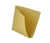 Бумажный пакет уголок жиростойкий 160х170 мм. (1758)