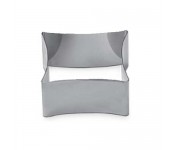 Форма для випічки металева увігнутий квадрат 6х6х3 см. KAPP 64016060