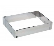 Форма для випічки розсувні металеві прямокутна 60х60х5 см. KAPP 43030006