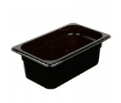Гастроемкость из поликарбоната черная GN1/4 100 Cambro 44CW 110