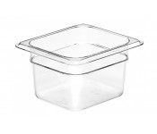 Гастроемкость из поликарбоната прозрачная GN1/6 100 Cambro 64CW 135