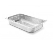Гастроемкость нержавеющая перфорированная Hendi GN 1/1-100 Kitchen Line 807132