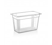 Гастроємності з чорного полікарбонату GN1 / 1 100 Hendi 862223