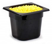 Гастроємності з чорного полікарбонату GN1 / 6 150 Hendi 862711