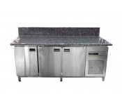 Холодильный стол для пиццы с гранитной поверхностью Tehma 1201