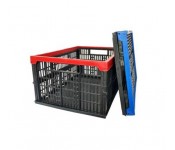 Ящик пластмасової складаний Полимет 480х350х240 кольоровий