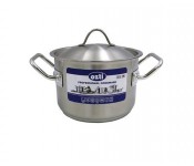 Кастрюля нержавеющая 4 л с крышкой Ozti 0121.02013.21