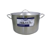 Кастрюля нержавеющая 6 л с крышкой Ozti 0121.02415.21