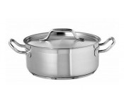 Кастрюля низкая с крышкой Berg 8 л. d280 мм.