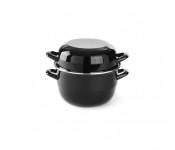 Каструля для мідій з кришкою 0,8л Hendi 625606