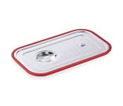 Крышка нержавеющая Brillis GN 1/1 с силиконовым уплотнителем