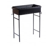 Мангал Metalzavod M9-4N 9 шампуров, 4 мм., съемные ножки