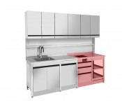Кухня з нержавіючої сталі КИЙ-В