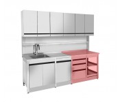 Нейтральный модуль КИЙ-В КМ-3-Я-2П (3 ящика+2 полки)