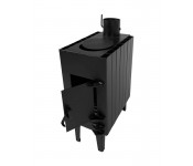 Печь-буржуйка Metalzavod BP-100RV с радиатором и варочной поверхностью