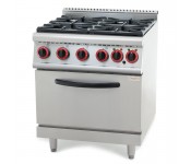 Плита газовая с электрической духовкой GoodFood GP4AFLNG