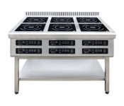 Плита индукционная Tehma 6-ти конфорочная 3,5 кВт 800