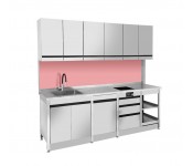 Кухня з нержавіючої сталі КИЙ-В