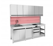 Робоча стінка з полицею КИЙ-В КМ-ФЗ-1П