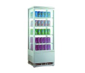 Шафа холодильна FROSTY RT98L-1D White