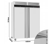 Шафа морозильна Tefcold UF400SG-P