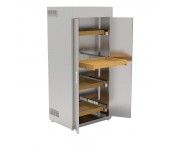 Шкаф для хлеба КИЙ-В ШФХ-2ДР-4Д 1000х500