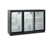 Шкаф холодильный барный Hurakan HKN-GXDB315-SL