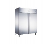 Шкаф холодильный Hurakan HKN-GX1410TN INOX