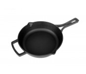 Сковорода чугунная с литой ручкой Monolith 240х60 мм Brizoll M2460P