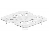 Сливная полка из поликарбоната прозрачная GN1/6 Cambro 60CWD 135