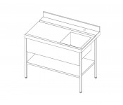 Стіл обробний КИЙ-В СП-1 1000х700